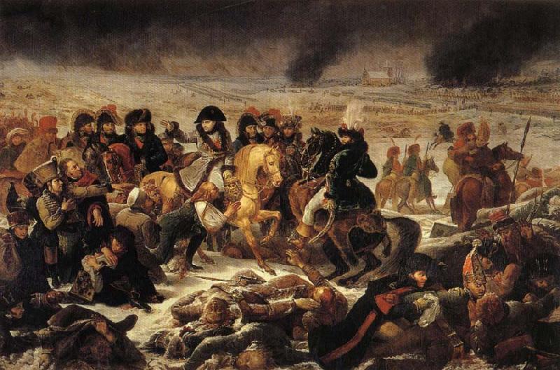 Baron Antoine-Jean Gros Napoleon auf dem Schlachtfeld von Preubisch-Eylau Norge oil painting art